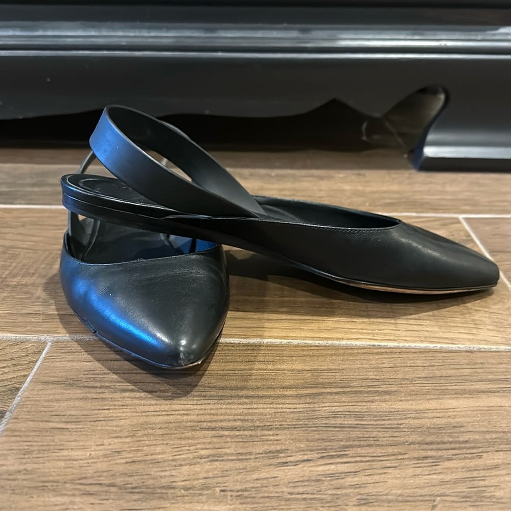 Vince leather slingbacks
